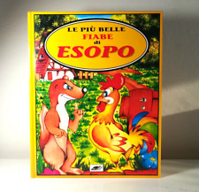 LE PIU' BELLE FIABE DI ESOPO DEL 1992 LIBRO ILLUSTRATO DA COLLEZIONE - (152)