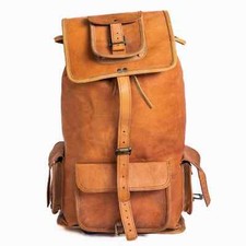Borsa a mano vintage in pelle un uso quotidiano da viaggio tracolla da uomo b...