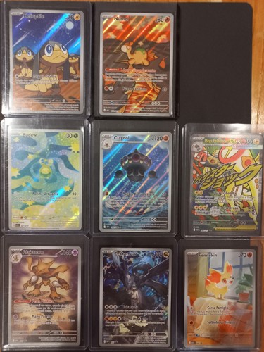 Lotto carte pokemon full - 8,