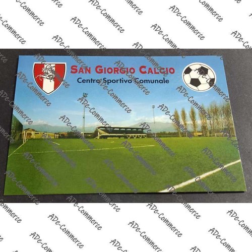 Cartolina san giorgio calcio - cartolina,
