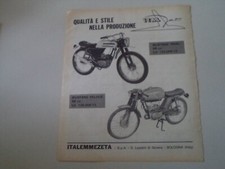 advertising Pubblicità 1966 MOTO ITALJET MUSTANG TRIAL 48 50/MUSTANG VELOCE 48