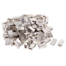 PLUG RJ-45 RJ45 CONNETTORI 50 PEZZI 8P8C PER CAVO DI RETE ETHERNET LAN SCHERMATI