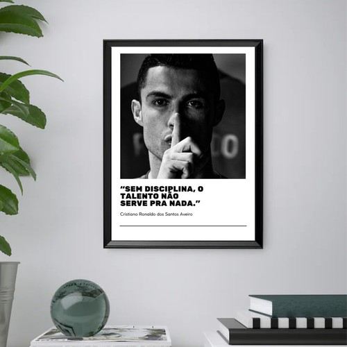 Cristiano ronaldo quadro - -,