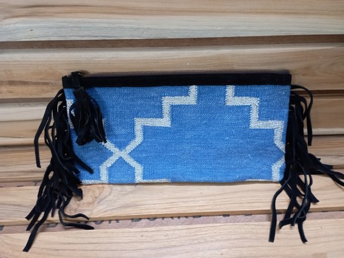 Pochette dhurrie pelle - in, zari