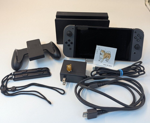 Nintendo switch gray console - nintendo,