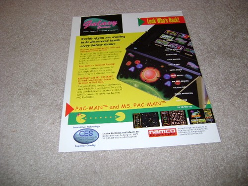 Namco video volantino pac - namco,
