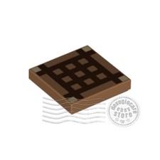 1x LEGO 3068pb0893 Piatto