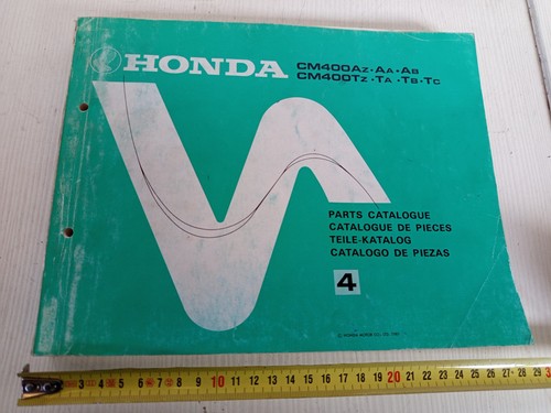 1981 honda 400 t catalogo - 400,