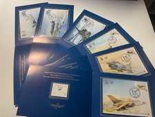 2023 Folder 6 Folder Filatelici Personalizzati 100 Aeronautica Militare Velivoli