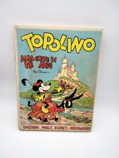 CARTONATO Topolino Alla Corte Di Re Artu' Edizioni Walt Disney 1935 Libro Popup