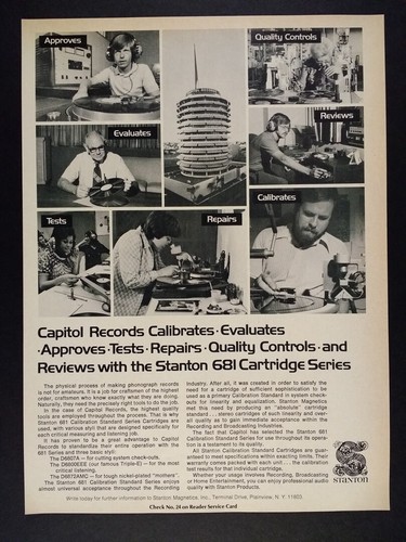 1975 stanton 681 - 681, cartucce