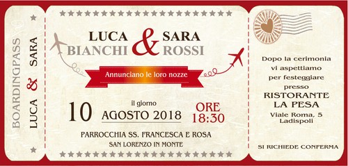 Partecipazioni nozze - partecipazioni,