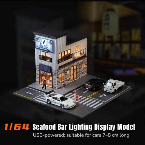 Diorama illuminazione led - 1/64,