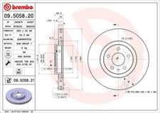 Brembo 09.5058.21 Brake Disc