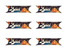 6 Baci Perugina® Tubo da 3 Crystal con cristalli all'arancia