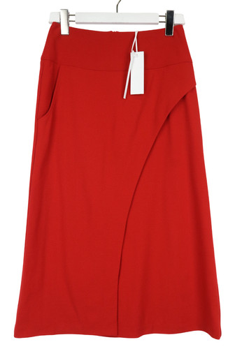 Stagni gonna rosso split - xs,