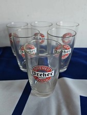 Birra Dreher Vintage Set Bicchieri Bar 0.25 Lotto Pezzi 6
