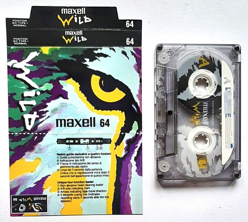 Maxell wild musicassetta - maxell, 64