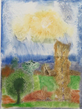 PAESAGGIO DI CAMPAGNA QUADRO