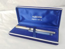 PENNA STILOGRAFICA AURORA MARCO POLO ARGENTO 925 PUNZONATO