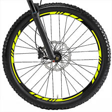 L001 Adesivi cerchi ruote bici mtb mountain bike corsa strisce completo x2 ruote