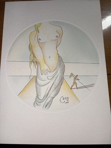 Litho salvator dali - litho, (