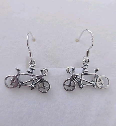 Orecchini tandem bicicletta - , in