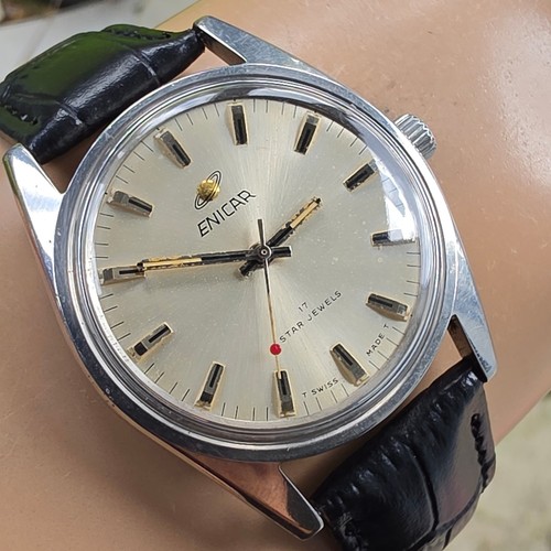 Orologio vintage enicar - vintage,