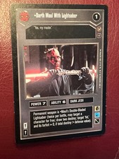 Star Wars CCG Darth Maul con