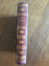 LIBRO FILOSOFIA GIAMBATTISTA VICO OPERE Rizzoli 1959