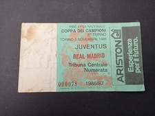 biglietto stadio JUVENTUS REAL