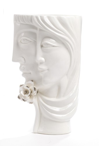 Vaso decorazione moderna volti - decorazione,