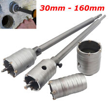 Punta per trapano 30-160 mm TCT SDS core seghetto alternativo per muratura calcestruzzo parete mattoni