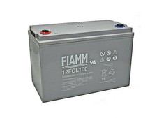 FIAMM 12FGL100 Batteria 12V 100Ah AGM PER fotovoltaico solare camper barca NEW
