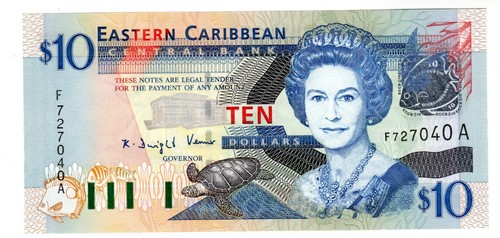 Antica banconota caraibi - banconota,