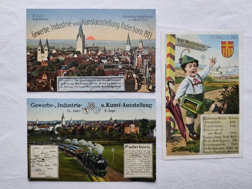 Lotto cartoline paderborn - di,