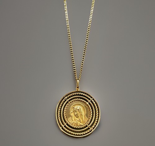 Collana oro giallo 750 con - collana,