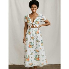 Maxi abito Karavan cravatta