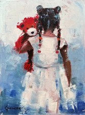 STAMPA di RITRATTO DI BAMBINA