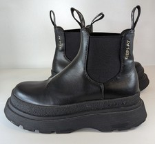 Stivaletti donna neri marca italiana Replay taglia UK 4,5 EU 37 GWL77 ottime condizioni