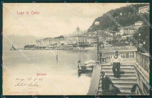 Como lago bellagio piega - bellagio,