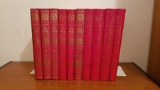 LA DIVINA COMMEDIA Fabbri Editore anno 1965 - 10 Volumi COMPLETA