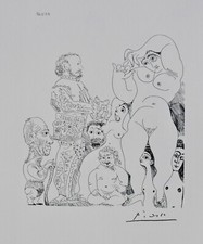 Pablo PICASSO : Femme timide