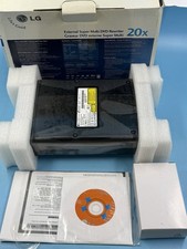 LG GE20LU10 Esterno Super Multi DVD +/- Rewriter 20x Velocità 8,5 GB LightScribe 