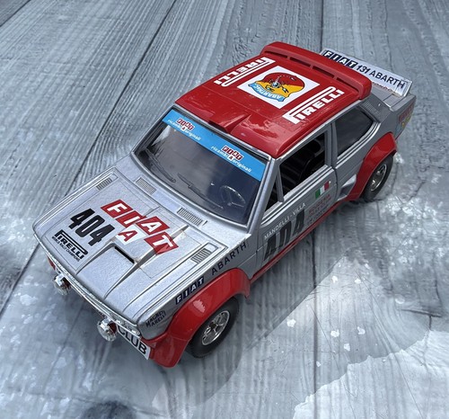 Bburago fiat abarth 131 - bburago,