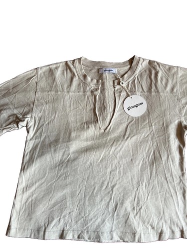 Shirt gimaguas crop beige - t-shirt,
