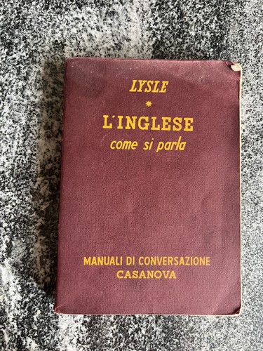 Libro inglese come si parla - l'inglese,