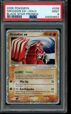 PSA 9 MINT Pokemon Groudon EX