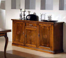 CREDENZA 3P+1 CASSETTO IN LEGNO ANTE INTAGLIATE VARIE FINITURE LM 520