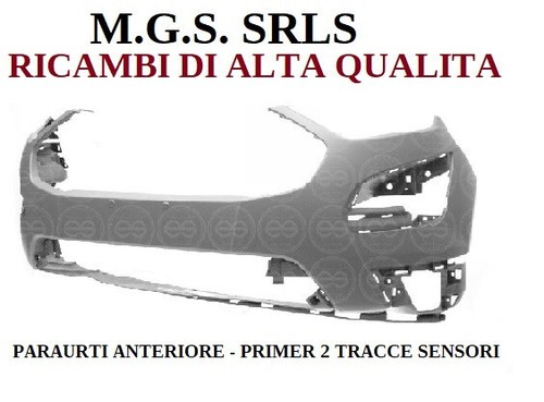 Paraurti anteriore con primer - paraurti,